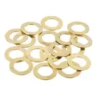 18Pcs Brass Flat Washer, M12 12 x 20 x 0.8mm Fenders Washers Assortment
