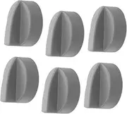 TOBBOMEY 6pcs Replacement Knobs for Toys Miniature Stove Control Knobs Realistic Simulation for Educational Role Play Games