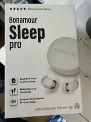 Bonamour Sleep Pro NIB Sleepbuds Noise Blocking White Gray Not XS 2024 Style