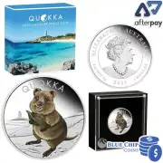 2021 $1 Quokka 1oz Coloured Silver Proof Coin