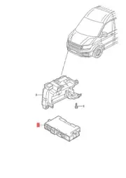 Genuine VW Crafter E-Crafter Control Unit For Special Veh. 2N0907427AB