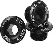 Mountain Bike Crank Arm Screw Set Aluminum Alloy Bolt for Crank Arm Replacement