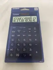 CASIO JF-S200-BK 12-Digit Calculator Dual Power Tax Time Calculation P