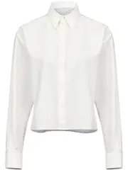 [Mm6 Maison Margiela] Mm6 Maison Margiela-Camicia Crop-Donna 40 IT