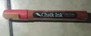 Chalk Ink Clown Nose Red 6mm Chisel Tip Wet Wipe Marker