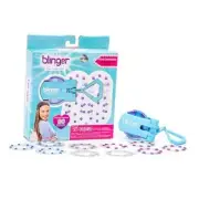 On The Go Mini – Kind () | 80 Rhinestones | Hair Styling Tool Starter Kit Blue