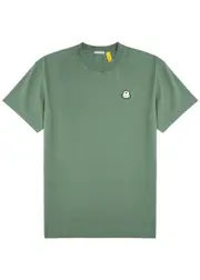 Moncler Genius 8 Moncler Palm Angels Cotton T-shirt - Green S