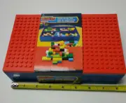 NEW Make It Blocks Blocks Block Storage Case Red Topped