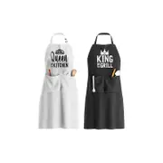 2 Pack Apron Gift Set Mr and Mrs Aprons Bridal Wedding Engagement Gifts-Style 2