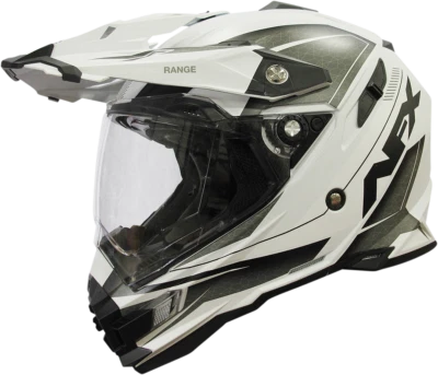 AFX FX-41 Range Helmet Medium Matte White 0140-0077