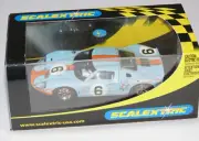 Scalextric C2404 Ford GT40 1969 'No. 6' Slot Car 1/32 Scale NEW