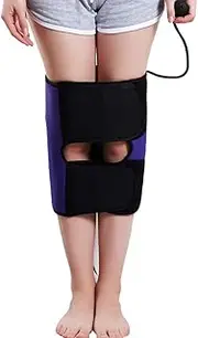 [Generic] Adjustable O-type Legs X-type Leg Correction Tape Posture Corrector Belt Inflatable airbag Leg Correction Brace Bandage Straighten Legs O/X-Type Knock Knee bandage band shape, Unisex,Black