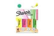 SHARPIE Hiltr Fluo XL Assorted Pack of 4 Box of 12