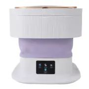 Portable Washing Machine 11.5L Large Capacity 3 Modes LCD Touch Screen Foldin HG