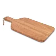 Wooden Kitchen Cutting Board with Handle for Cheese Bread Vegetables Fruits