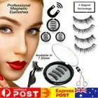 Natural Magnetic Eyelashes Set Curler Clip Quantum Kit False Eye Lashes Tool AUS