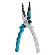 H3 Fishing Pliers Crimping Remove Hook Scissors With Sheath Split Ring Fish Line Cutters