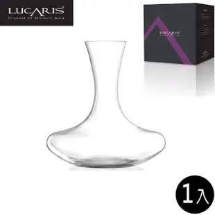 【LUCARIS】無鉛水晶醒酒瓶 1840ml 1入 Bangkok系列(醒酒瓶 分酒瓶 醒酒壺)