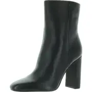 Steve Madden Womens Allison Pointed Toe Leather Mid-Calf Boots Shoes BHFO 7576