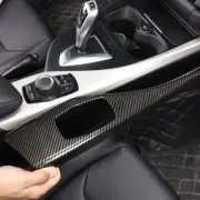 ABS Carbon Central Control Multimedia Trim Decorate Frame Trim For BMW 1 2Series