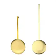 Customizable Gold Pendulum for Wall Clock Swing Motion Decorative Accessory