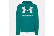 Under Armour Men's Rival Fleece Big Logo Hoodie - Coastal Teal