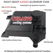 Radiator Overflow Tank Black Fit Ford Falcon BA BF 6CYL V8 XR6 XR8 FPV Vehicles (for: Ford)