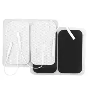 TENS Unit Electrode Pads, 40Pcs 2" x 3.5" TENS Unit Replacement Pads, Large S...