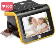 Slide N Scan Film & Slide Scanner | 22MP Digital Converter with 5” LCD Screen
