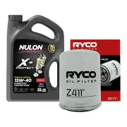 Ryco Oil Filter Nulon 5L PRO15W40 Engine Oil Kit for Honda Integra DC Odyssey RA