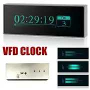 VFD Clock Music Spectrum Display Sound Level Indicator Audio VU Meter Aluminum