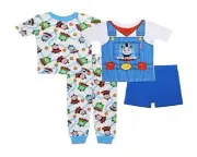 Thomas & Friends Thomas The Train Boys 4 Pc Cotton Pajama Set - 2T