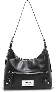 [QTKJ] Tote Bag for Women, Vintage Leather Backpack, Adjustable Crossbody Bag, Shoulder Bag Suitable for Important Occasions, Work, Travel