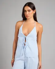 [Mooloola] Symi Vanessa Halter Top
