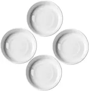 BEBEMOKO 4Pcs Ceramic Seasoning Dishes Decorative Kitchen Supplies Multifunctional Condiment Trays for Home Restaurant Hotel for Dipping Sauces Snacks