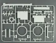 Dragon 1/35th Scale Flakpanzer IV Ostwind Parts Tree D from Kit No. 6550