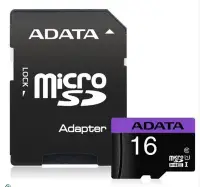 在飛比找Yahoo!奇摩拍賣優惠-威剛16g ADATA  microSDXC/SDHC Cl