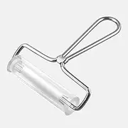 Acrylic Clay Roller Transparent Clay Stamping Roller 4 Inches Clay Rolling Pin Durable Polymer Clay Stamping Tool Roller for Anti Skid Tape Construction (Style1)
