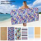 Oversized Beach Towel 100% Cotton Towels Sandless Quick Dry Lightweight Blanket