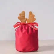 Charming For Christmas Drawstring Bags for Small Item Storage Set of 5