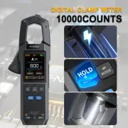 DC AC 600A Current Clamp Meter 10000 Counts Digital Multimeter Electrician Tools