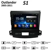 9 Inch Android For Mitsubishi Outlander 2005-2011 Car Radio Multimedia Video Player GPS Navigation WIFI 1+16GB black