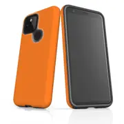 For Google Pixel 4a 5G Case Armour Protective Cover Orange