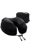Cabeau Evolution S3 Memory Foam Neck Travel Pillow - JET BLACK - TPEP2955