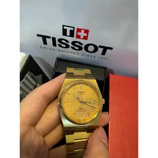 Tissot PRX 金面配色 機械錶 保證正品 🔥