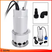 ✅1.5HP 4300GPH Stainless Steel Water Submersible Pump Clean/Dirty Water