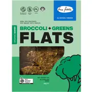 Fine Fettle Foods Organic Broccoli + Greens Baked Flats 80g