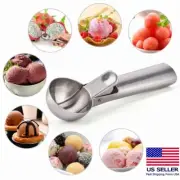 Stainless Steel Ice Cream Scoop Maker Easy Trigger for Friut Melon Gelato