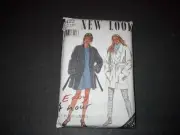 New Look Pattern 6423 Misses' Jacket with Collar Front Pockets Tie Belt S~XXL U