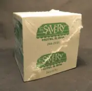 Vintage Advertising Block of Notepaper Pad Memo Cube Unopened